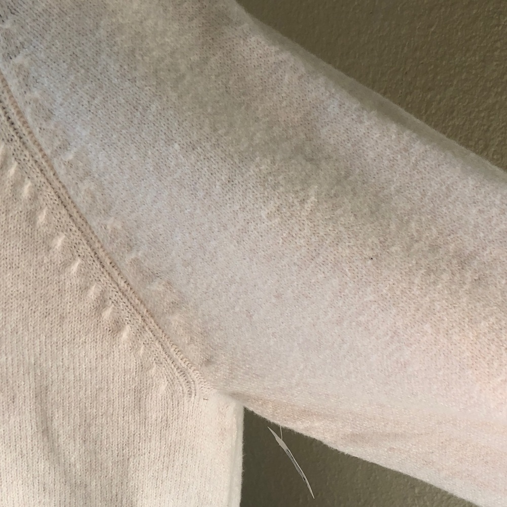 Old Navy Sosoft Cream with Purple-ish Hue Turtleneck Sweater - Women - Picture 7 of 14